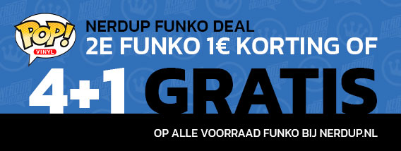Funko Deal 4 + 1 Gratis Funko Deal 4 + 1 Gratis