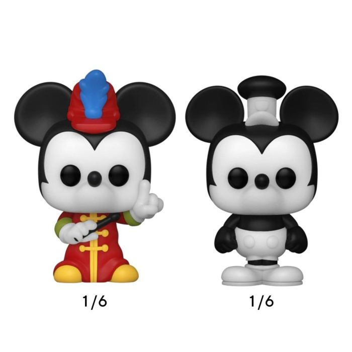 Sorcerer Mickey, Dale, Princess Minnie and mystery chase - Funko Bitty Pop! - Disney Classics