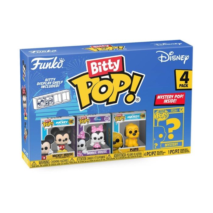 Mickey, Minnie, Pluto and mystery chase - Funko Bitty Pop! - Disney Classics