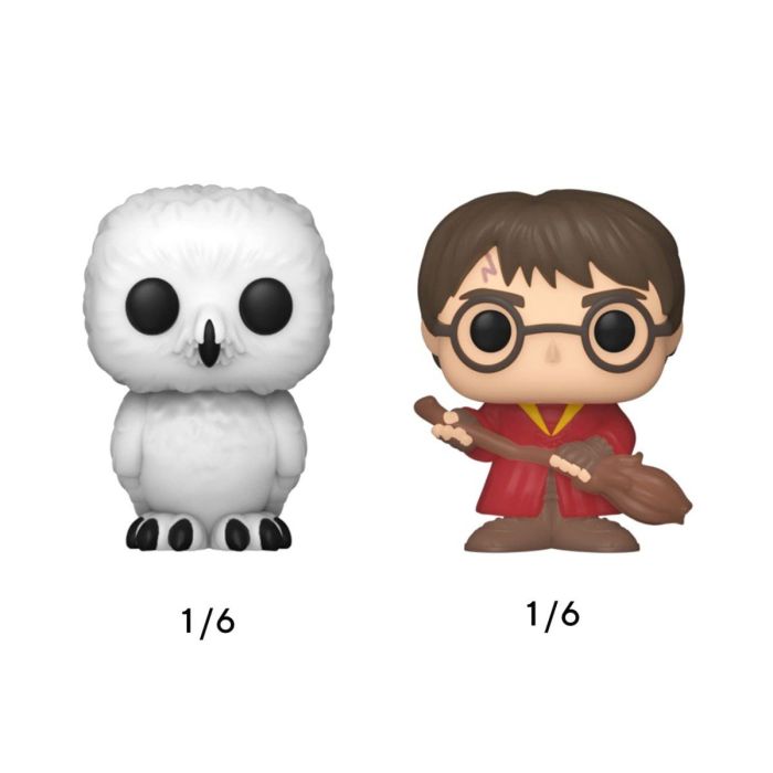 Harry Potter Bitty POP! Vinyl Figure 4-Pack Voldemort 2,5 cm