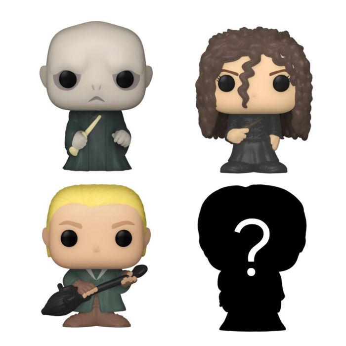 Harry Potter Bitty POP! Vinyl Figure 4-Pack Voldemort 2,5 cm