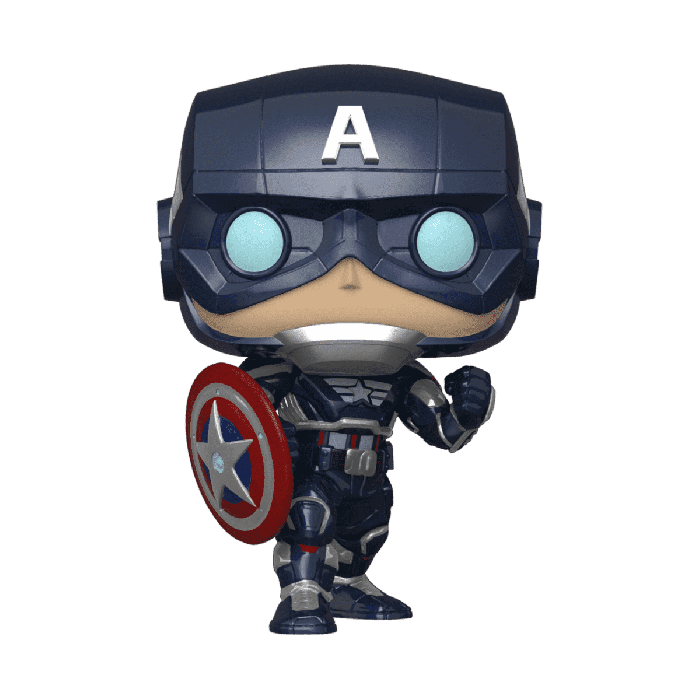 Marvel's Avengers (2020 video game) POP! Marvel Vinyl Figure Captain America 9 cm