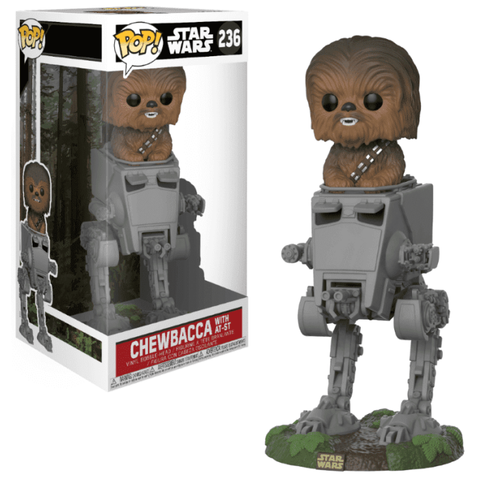 Funko Pop! Deluxe: Star Wars - Chewbacca with AT-ST