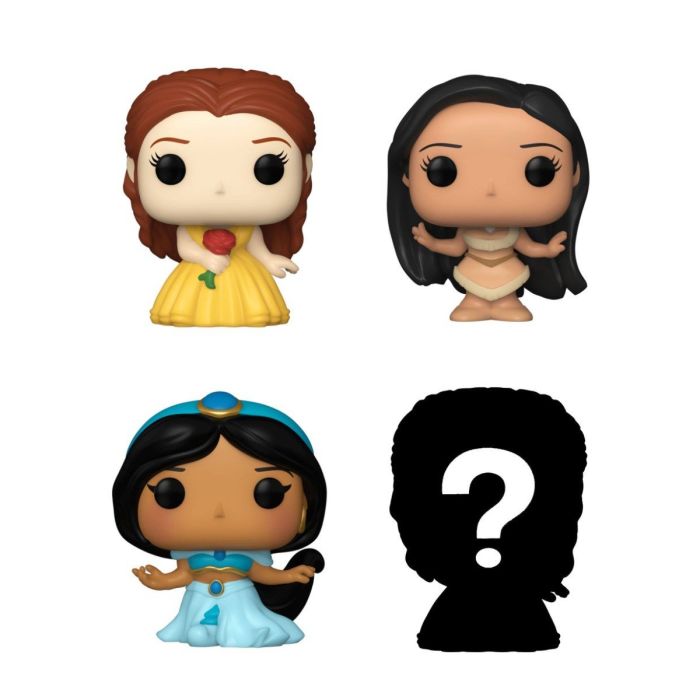 Disney Princesses Bitty POP! Vinyl Figure 4-Pack Belle 2,5 cm