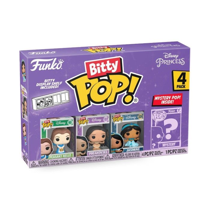 Disney Princesses Bitty POP! Vinyl Figure 4-Pack Belle 2,5 cm
