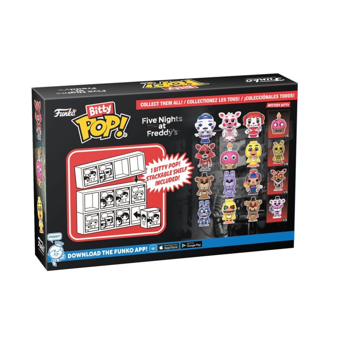Five Nights at Freddy's Bitty POP! Vinyl Figure 4-Pack Ballora 2,5 cm