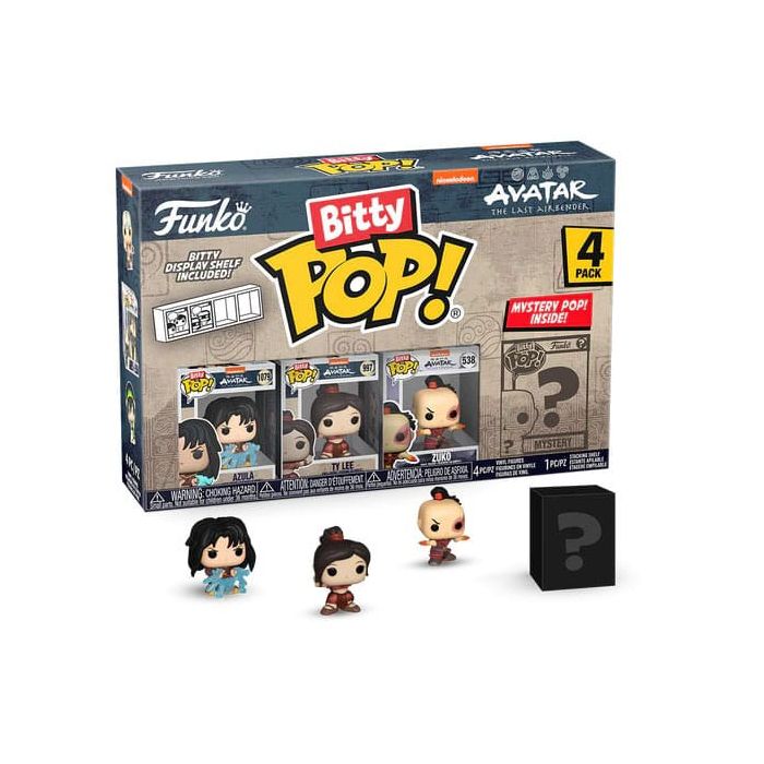 Azula, Ty Lee, Zuko and mystery chase - Funko Bitty Pop! - Avatar the Last Airbender