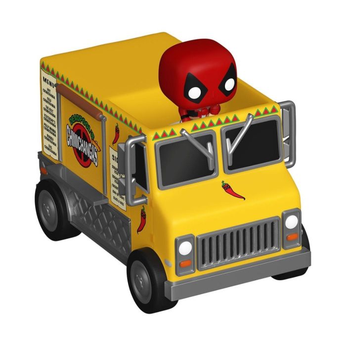 Marvel POP! Rides Vinyl Figure Deadpool w/Chimichanga Truck 2,5 cm 