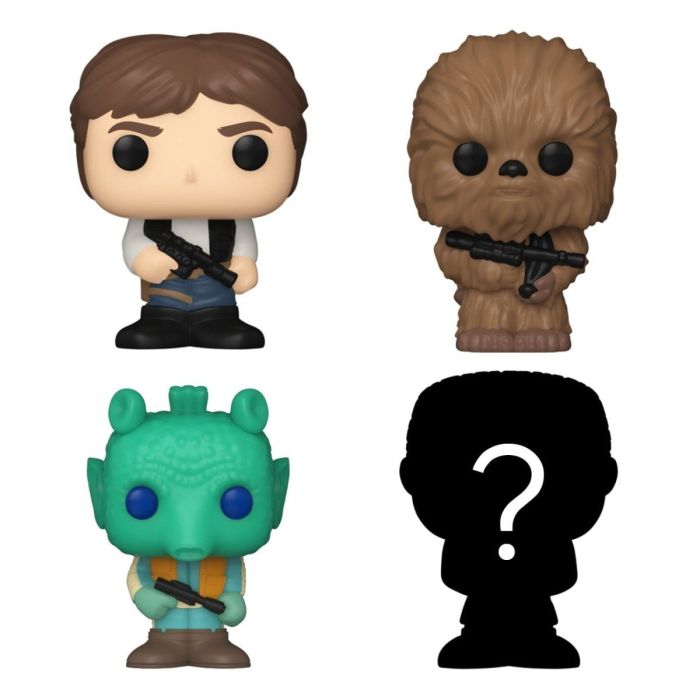 Star Wars Bitty POP! Vinyl Figure 4-Pack Han Solo 2,5 cm
