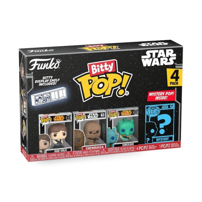 Star Wars Bitty POP! Vinyl Figure 4-Pack Han Solo 2,5 cm
