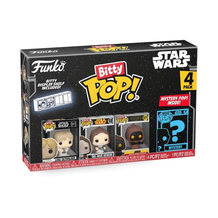 Star Wars Bitty POP! Vinyl Figure 4-Pack Luke 2,5 cm