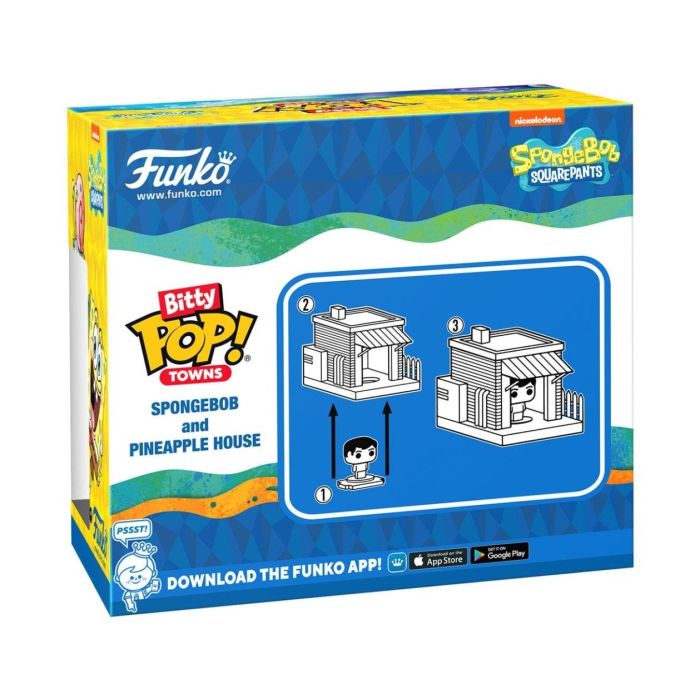 Spongebob Bitty POP! Town Vinyl Figure Spongebob at Home