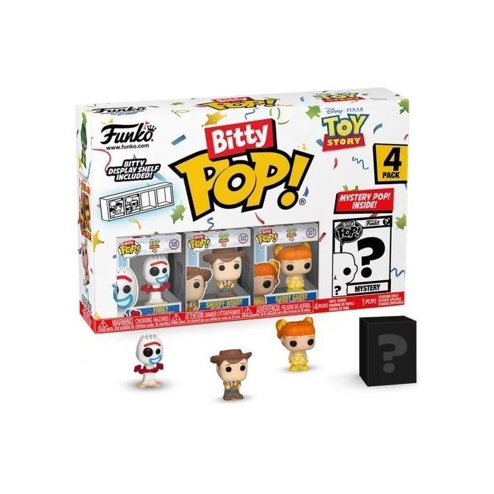 Toy Story Bitty POP! Vinyl Figure 4-Pack Forky 2,5 cm