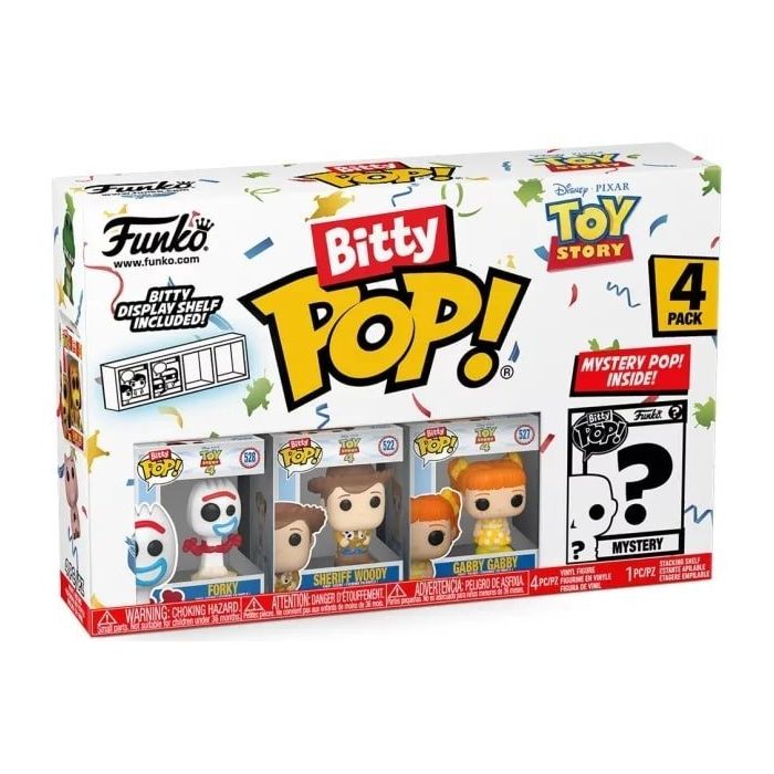 Toy Story Bitty POP! Vinyl Figure 4-Pack Forky 2,5 cm