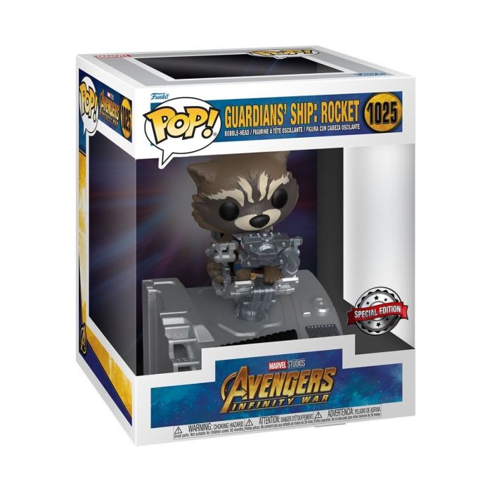 Rocket - Funko Pop! Deluxe - Guardians of the Galaxy Ship