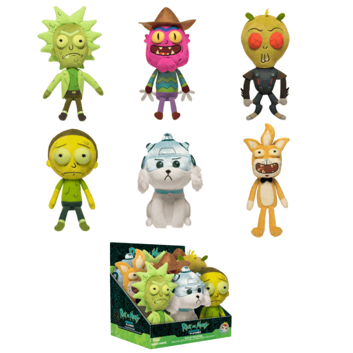 Funko Plushies: Rick and Morty - Squanchy