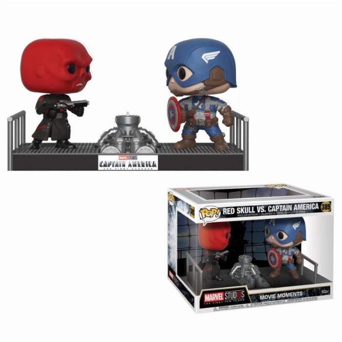 Funko Movie Moments Marvel: Captain America vs Red Skull