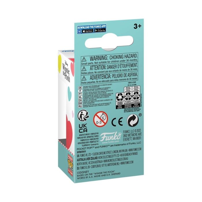 Eeyore with Heart (Flocked) - Funko Pocket Pop! - Winnie the Pooh