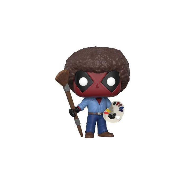 Funko Pop! Marvel: Deadpool Bob Ross