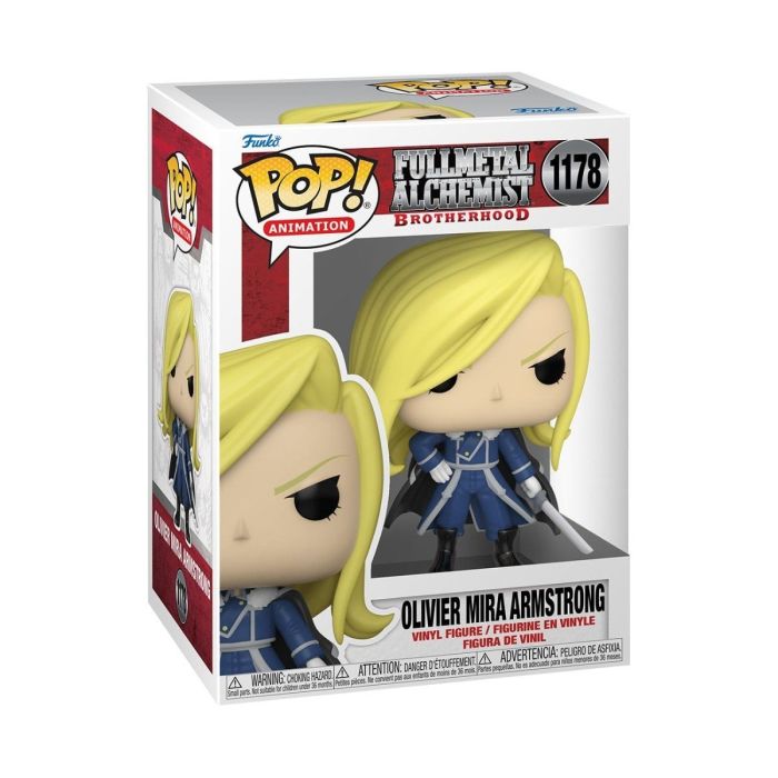Olivier Mira Armstrong with Sword - Funko Pop! - Full Metal Alchemist Brotherhood