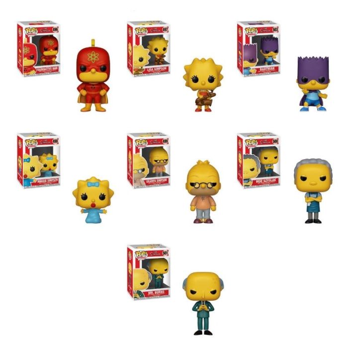 Funko Pop! Simpsons Set