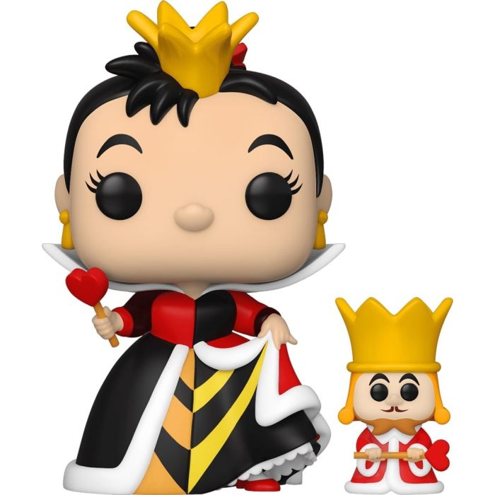 Alice in Wonderland POP! & Buddy Vinyl Figure Queen w/King 9 cm