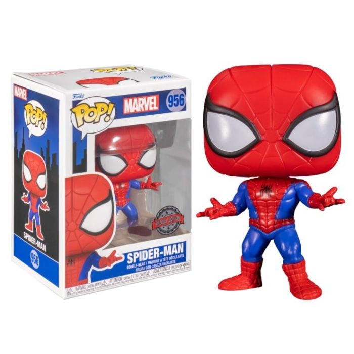 Animated Spiderman POP! Heroes Vinyl Spiderman 9 cm 