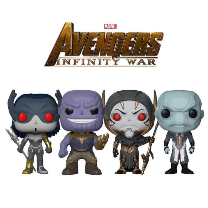 Funko Pop! Avengers: Infinity War - Black Order Set