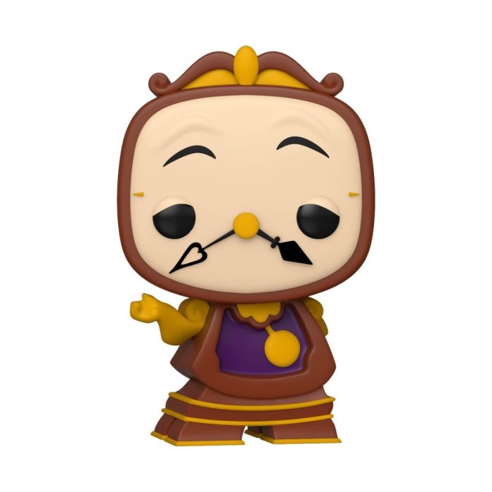 Beauty and the Beast POP! Movies Vinyl Figure Cogsworth 9 cm