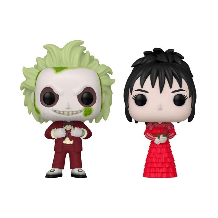 Beetlejuice 2 POP! Animation Vinyl Figures 2-Pack Beetlejuice & Lydia Deetz 9 cm