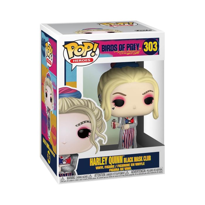 Funko Pop! DC: Birds of Prey - Harley Quinn (Black Mask Club)