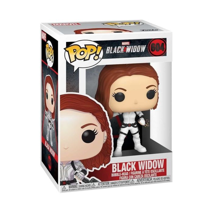 Funko Pop! Marvel: Black Widow - Black Widow (White Suit)