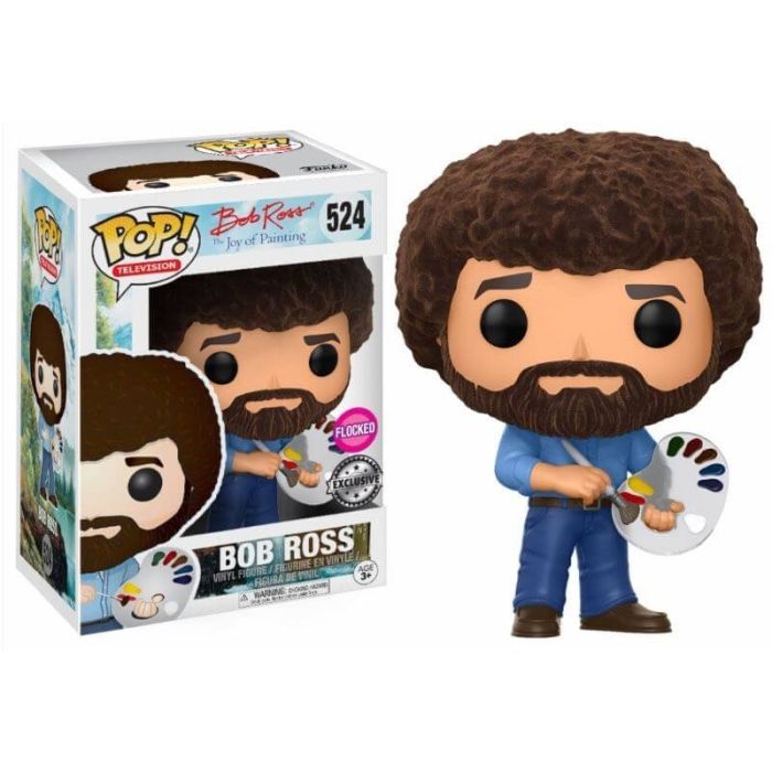 Funko Pop! Bob Ross Flocked