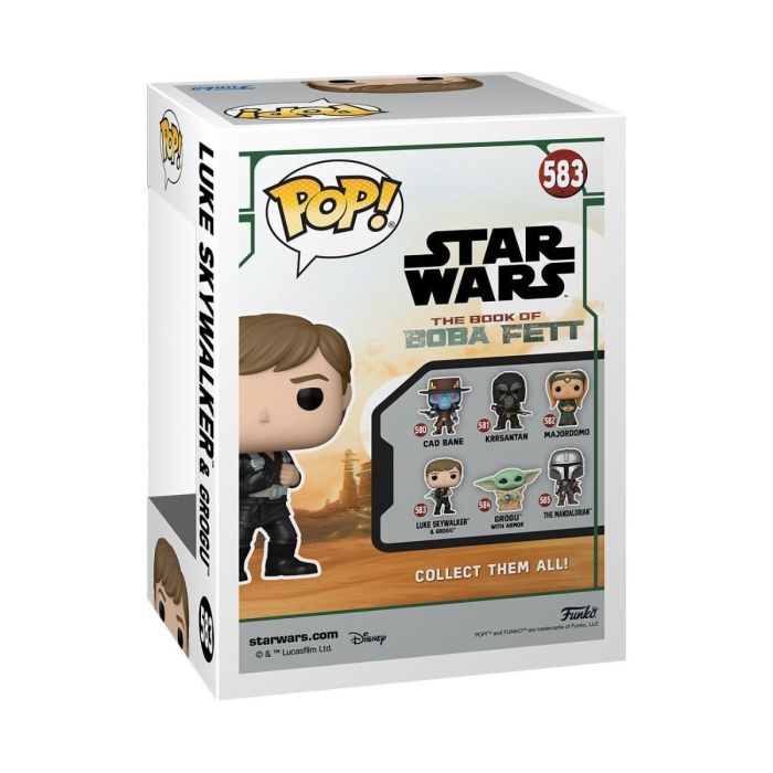 Luke Skywalker & Grogu - Funko Pop! Star Wars - The Book of Boba Fett