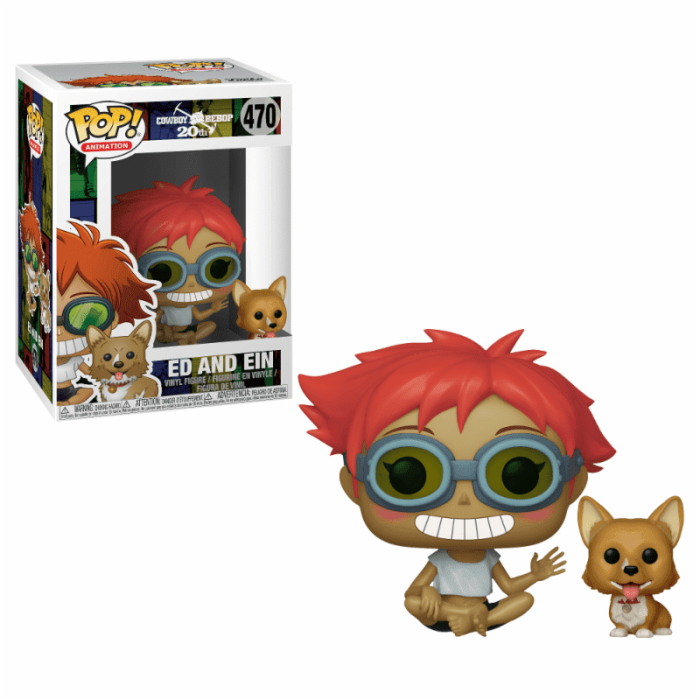 Funko Pop! Anime: Cowboy Bebop - Edward & Ein