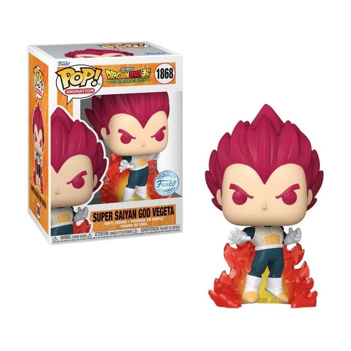 Dragon Ball Super: Broly POP! Animation Vinyl Figure Super Saiyan God Vegeta