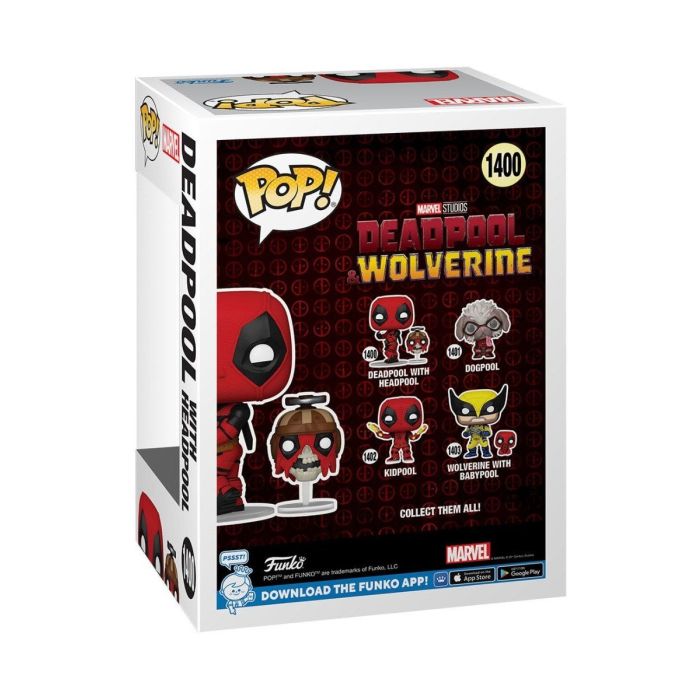 Deadpool 3 POP & Buddy! Vinyl Figure Deadpool w/Headpool 9 cm 