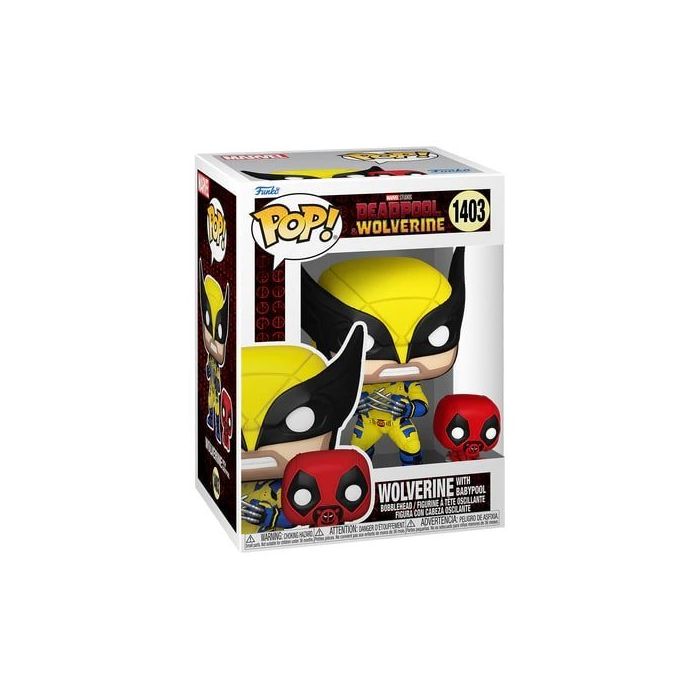 Deadpool 3 POP & Buddy! Vinyl Figure Wolverine w/ Babypool 9 cm 