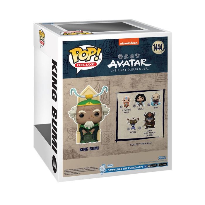 Avatar The Last Airbender POP! Deluxe Vinyl Figure King Bumi 9 cm