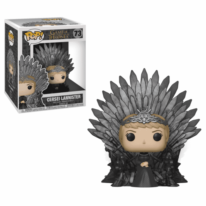 Funko Pop! Deluxe: Game of Thrones - Cersei Sitting on Throne
