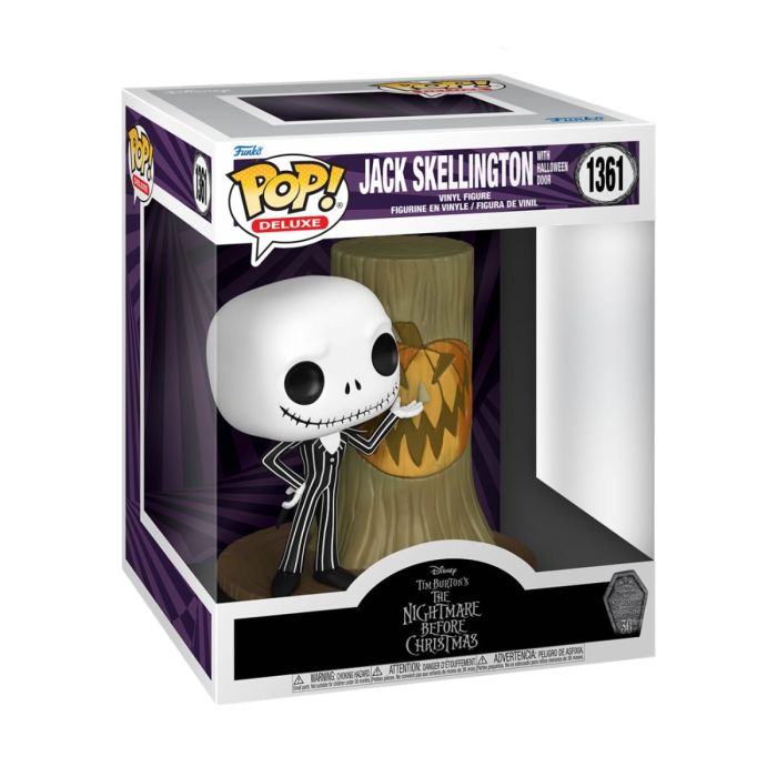 Nightmare before Christmas 30th POP! Deluxe Vinyl Figure Jack w/H.Town Door 9 cm