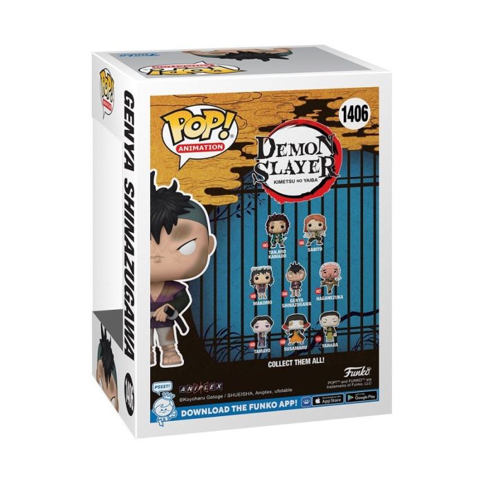 Demon Slayer: Kimetsu no Yaiba POP! Animation Figure Genya Shinazugawa 9 cm