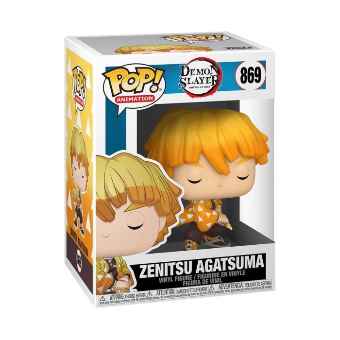 Demon Slayer POP! Animation Vinyl Figure Zenitsu Agatsuma 9 cm 