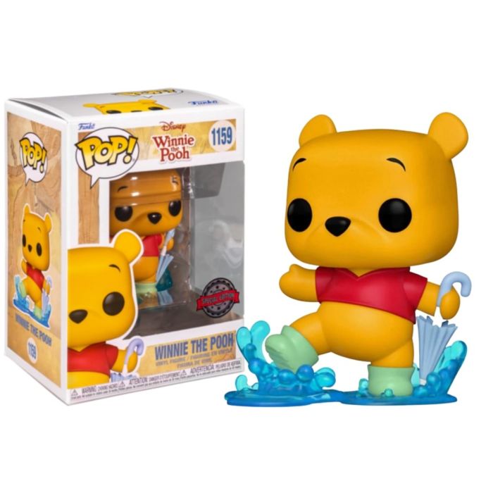 Disney POP! Disney Vinyl Figure Winnie- Winnie in the Rain 9 cm
