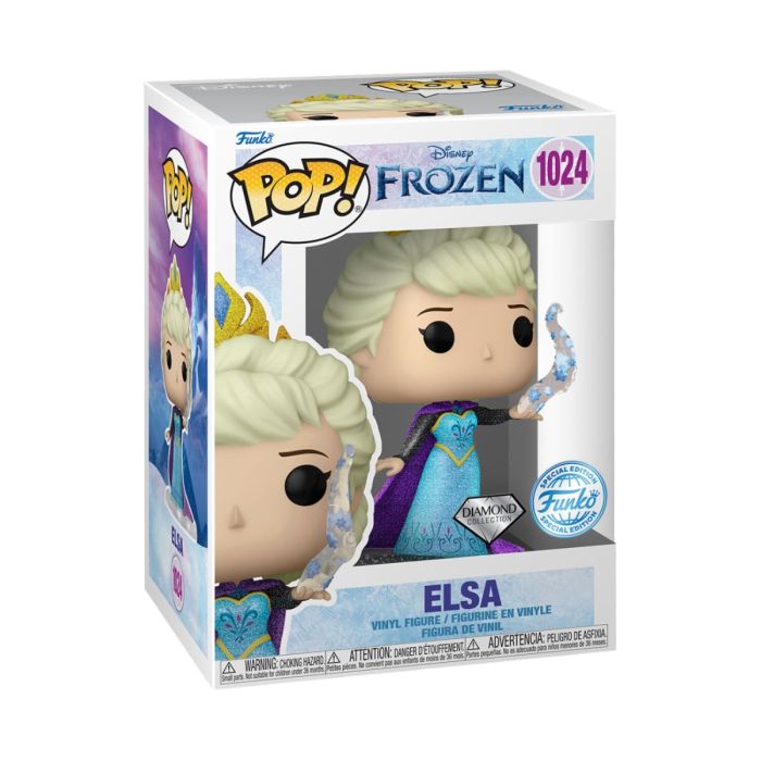 Disney: Ultimate Princess POP! Vinyl Figure Elsa (Frozen) (DGLT) Special Edition 9 cm