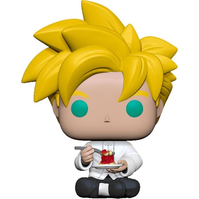 Dragon Ball Z POP! Animation Vinyl Figure Super Saiyan Gohan with Noodles 9 cm
