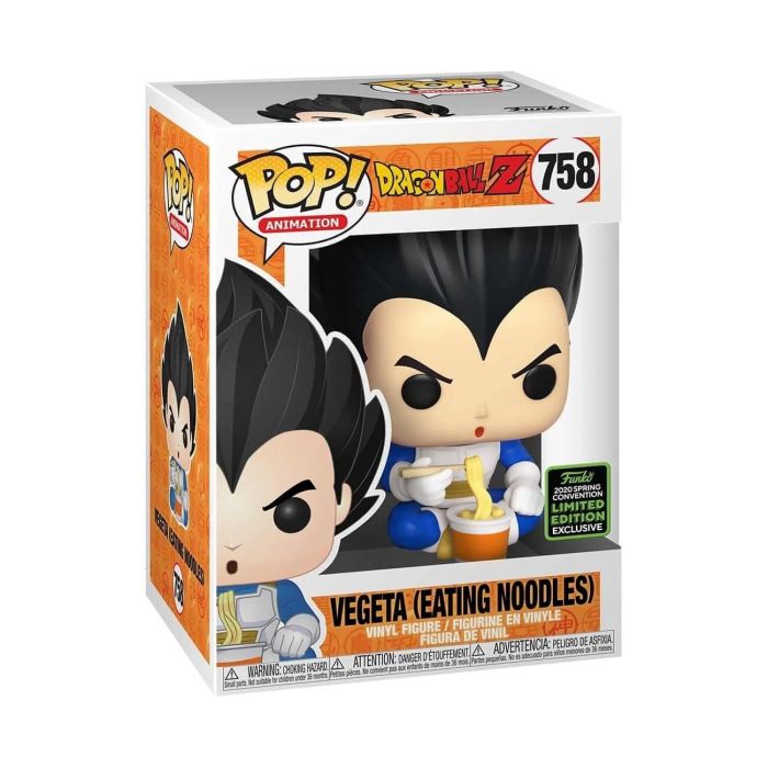 Vegeta Eating Noodles Limited Edition - Dragonball Z - Funko Pop!