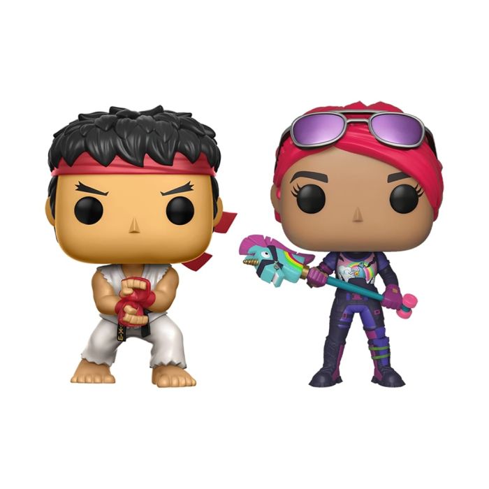 Ryu & Brite Bomber 2-Pack - Funko Pop! - Fortnite x Street Fighter