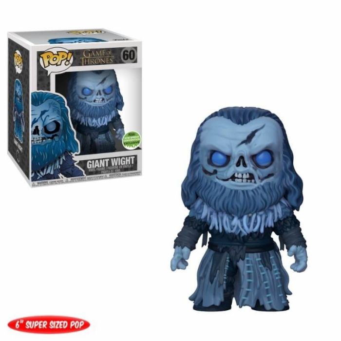 Funko Pop! Game of Thrones - 6 inch Giant Wight ECCC 2018 Limited Edition