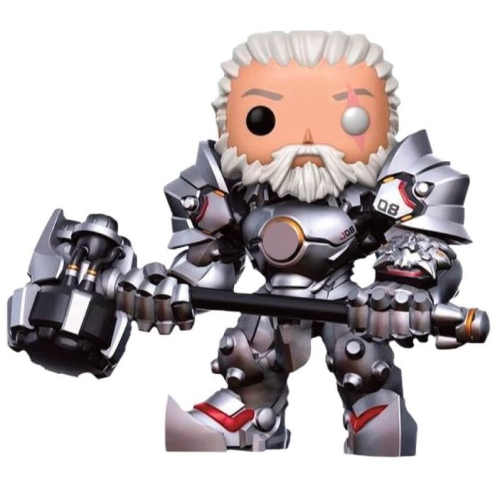 Funko Pop! Games: Overwatch - Reinhardt Unmasked Oversized Limited Edition